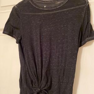 american eagle heathered tee